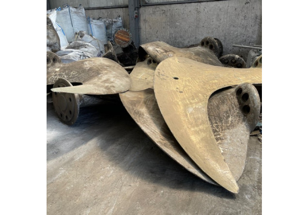 Yellow Ship Propeller